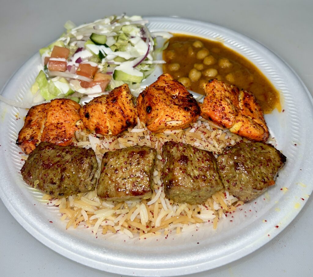 K9 – Lamb + Chicken Combo Kabob