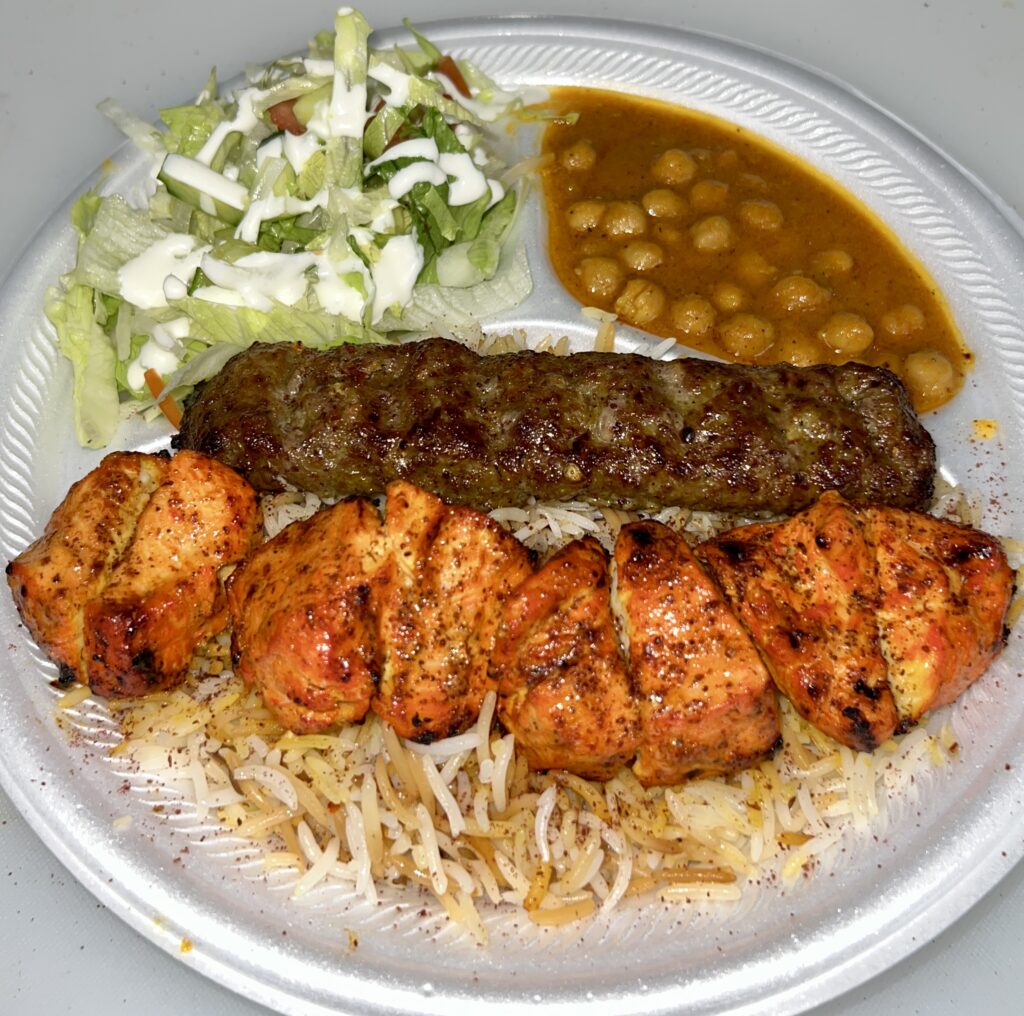 K7 – Beef + Chicken Combo Kabob