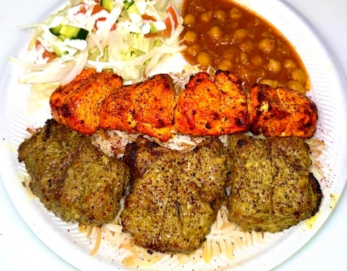 K14 – Steak + Chicken Combo Kabob